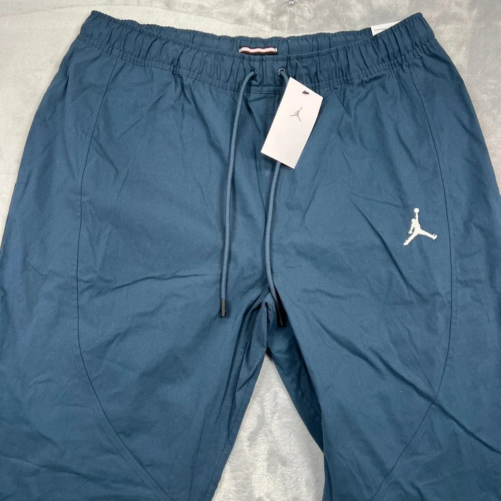 Jordan Pants Mens XL Blue Woven Jumpman Athletic Drawstring